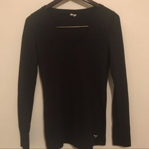 Victoria’s Secret black thermal top